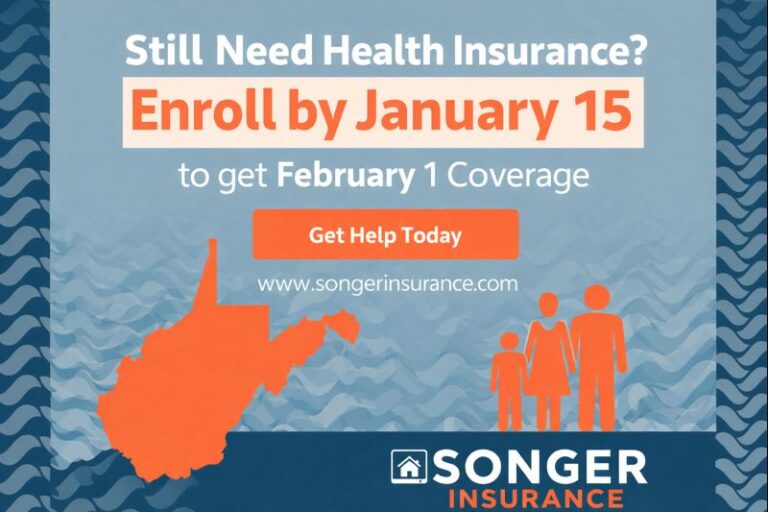 Enroll in health insurance by January 15 in West Virginia